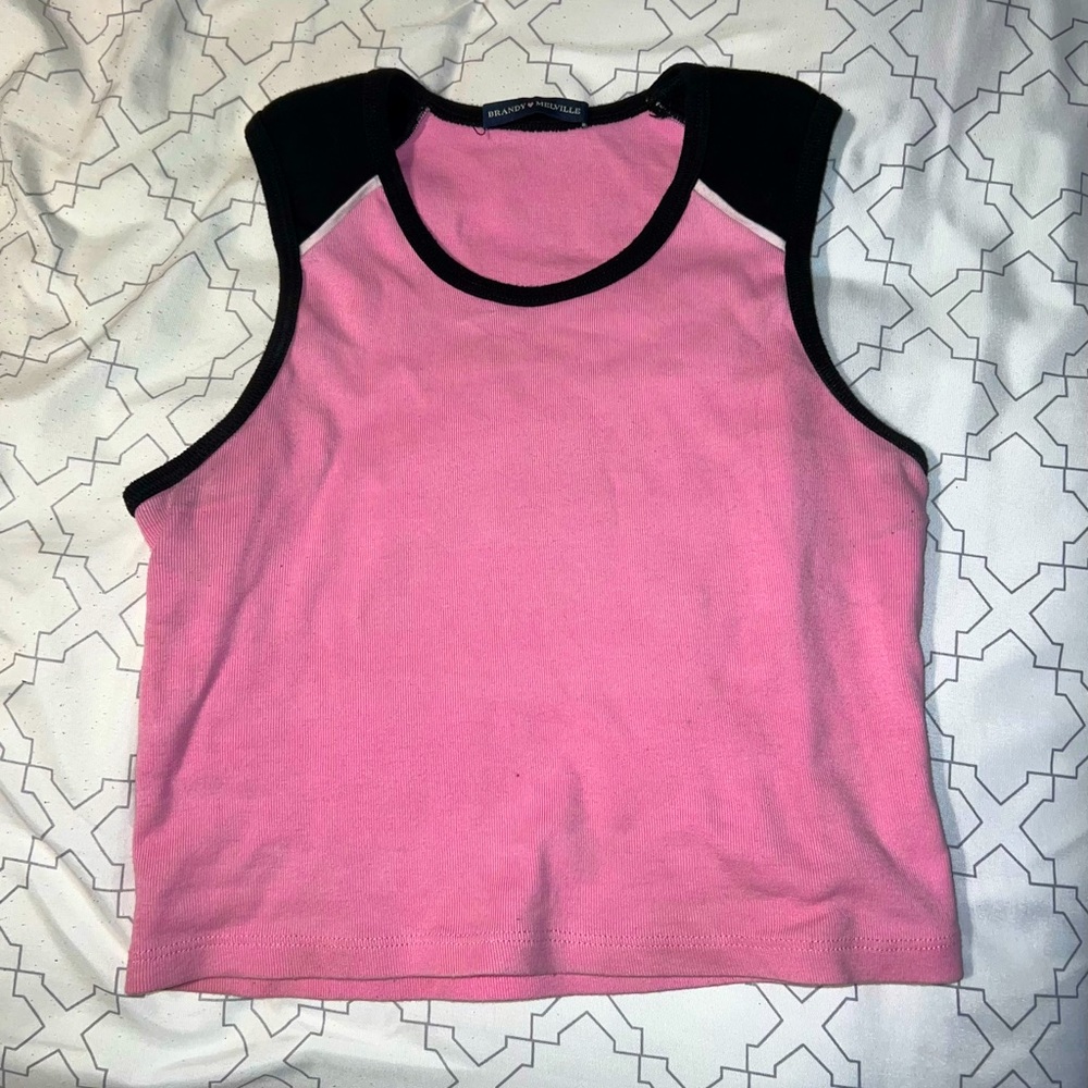Pink Brandy Melville tank top